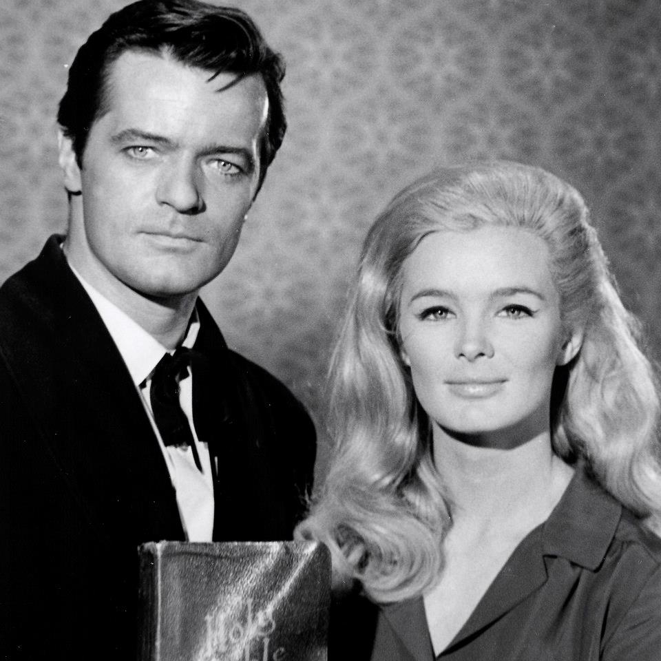 Robert Goulet and Linda Evans
in "The Big Valley"